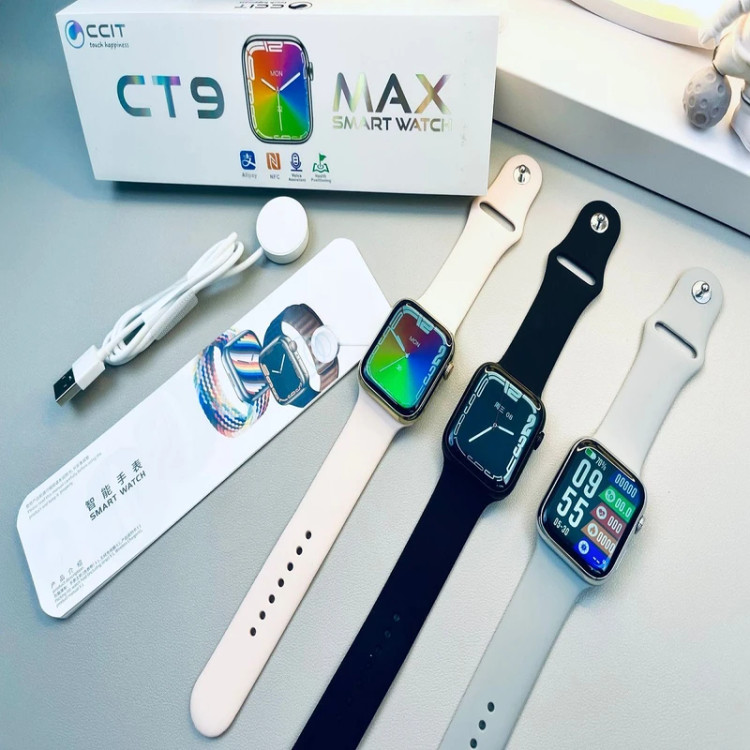 ساعت هوشمند مدل CT9 Max سایز 45 میلی متر
