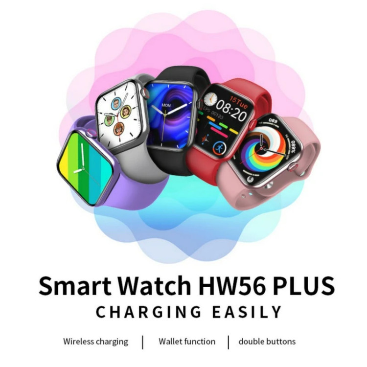 ساعت هوشمند مدل HW56 Plus سایز 44 میلی متر