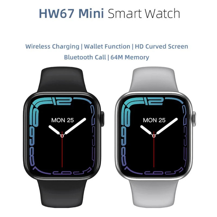 ساعت هوشمند مدل HW67 mini سایز 41 میلی متر
