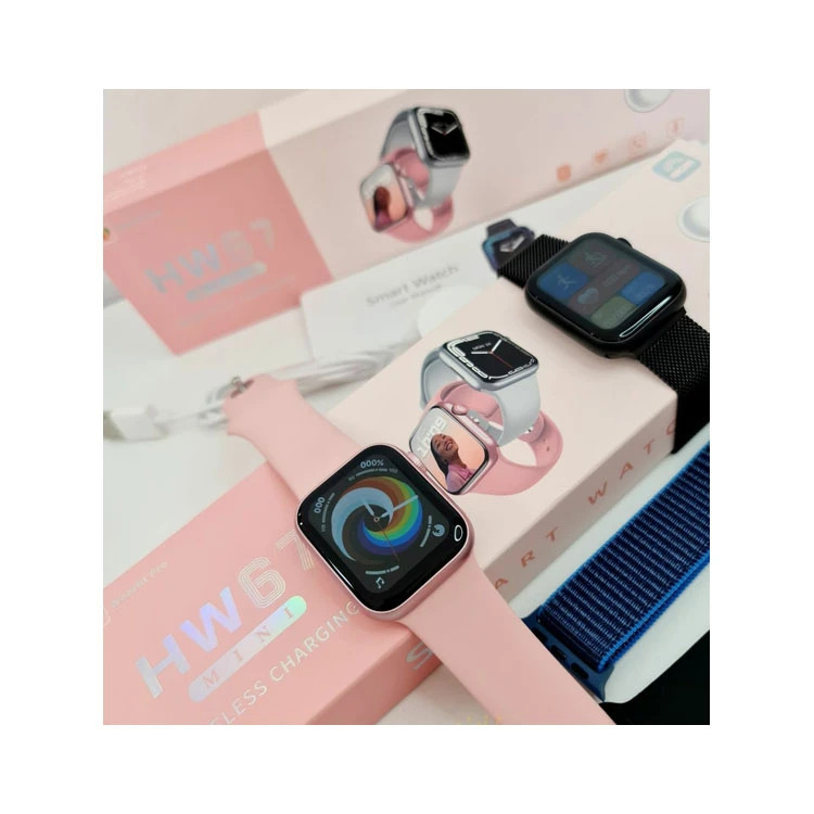 ساعت هوشمند مدل HW67 mini سایز 41 میلی متر