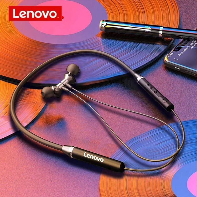 هندزفری بلوتوثی گردنی لنوو مدل Lenovo HE05