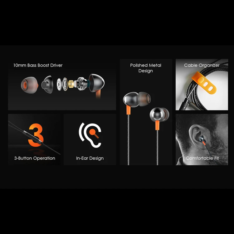 هندزفری آیتل مدل itel Earphone E51